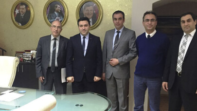 AVM genel müdürlerinden ziyaret