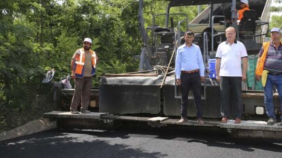 Bu asfalt Adapazarı trafiğini rahatlatacak