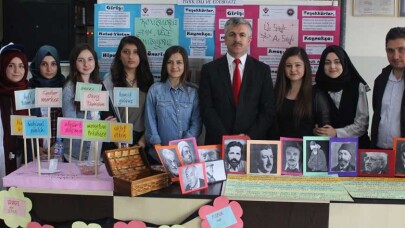 Ali Dilmen Anadolu Lisesinde Tübitak 4006 Bilim Fuarı açıldı