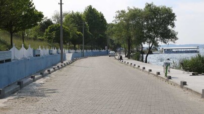 Sapanca Kırkpınar Sahil Yolu yaza hazır