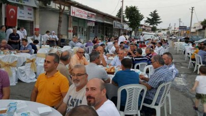 Atatürk Sanayi Sitesi’nin İftarı neşe içinde geçti