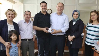 Erol Aydın, personelin kandilini kutladı