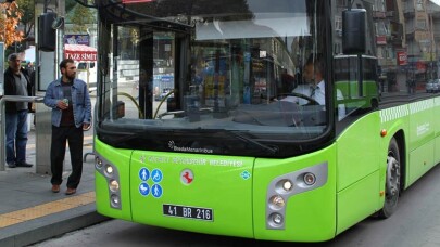 Kocaeli'nde toplu taşıma araçları saat 19.00’dan sonra ücretsiz