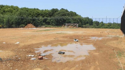 Kumcağız'a doğal çim futbol sahası yapılıyor