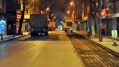 İnönü Caddesi’ne 3 bin ton asfalt atılacak