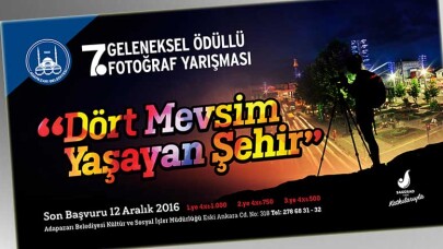“Dört Mevsim Yaşayan Şehir” fotoğraf yarışması başvuruları başlıyor
