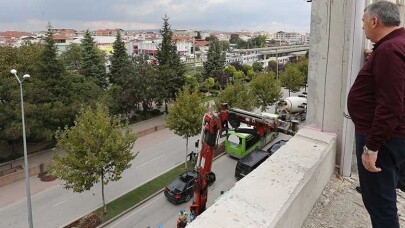 Şehir Merkezine Katlı Otopark Rahatlığı