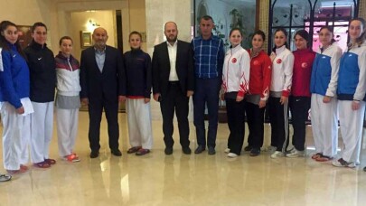 Püsküllü’den Milli Sporcumuz Büşra’ya Ziyaret