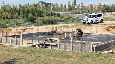 Gebze Balçık Kavşağı’nda su deposu yapılıyor