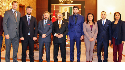 Sakarya Barosu'ndan Vali Coş'a ziyaret