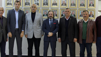 Başkan Kazan, Ziraat Odası'nı ağırladı