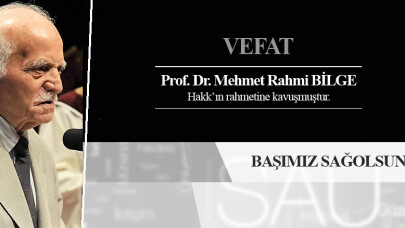 Prof. Dr. Mehmet Rahmi Bilge Vefat Etti