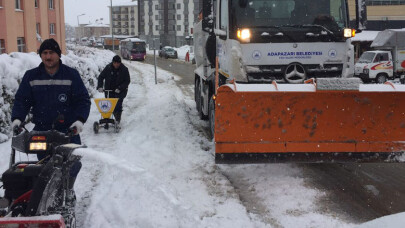 Adapazarı Belediyesi 7/24 çalıştı