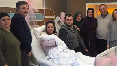 Yılmaz Ailesi’nde ‘Mina’ Mutluluğu