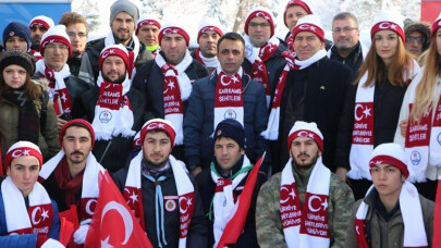 Sarıkamış Şehitleri İçin Yürüdüler