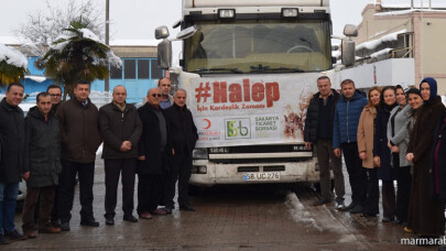 STB’den Halep'e Yardım Eli