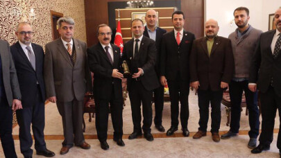 SASİAD'ın yeni yönetiminden Vali Coş'a ziyaret