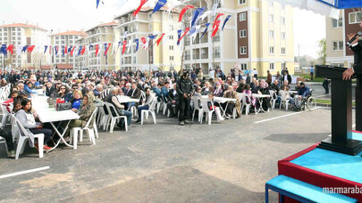 Çınarlıkent Konutlarının Anahtarları teslim edildi