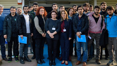Kamp liderleri ilk yardım eğitimi aldı