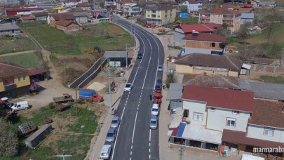 Kocaeli'nde yol çizgileri yenileniyor