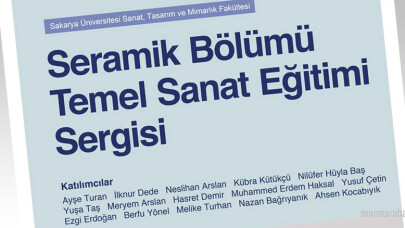 SAÜ'de Temel Sanat Eğitimi Sergisi