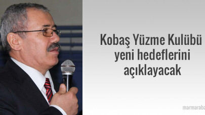 Kobaş Yüzme Kulübü yeni hedeflerini açıklayacak