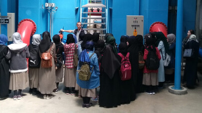 Büyükşehir yatırımlarını yerinde incelediler