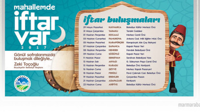 Sakarya'nın 16 ilçesinde iftar verilecek