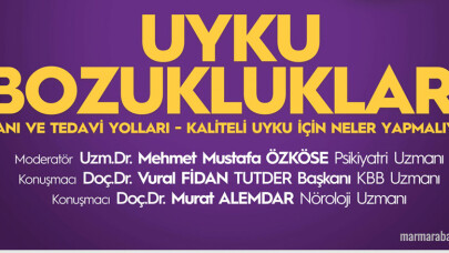 AKM’de Uyku Bozuklukları konuşulacak