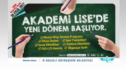 Akademi Lise’de yeni dönem için kayıtlar başladı