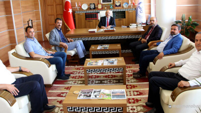 Doğanay'dan Müftü Genç'e ziyaret