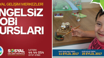 Engelsiz Hobi Kursları’nda kayıtlar 11 Eylül Pazartesi başlıyor