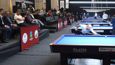 Türkiye 3 Bant Bilardo Şampiyonası 3. Etap Müsabakaları Avlu Balıkesir’de başladı