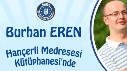 Burhan Eren, Bursa'da okurlarıyla buluşacak
