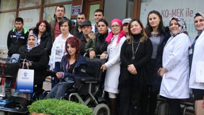 Darıca Bir Umut Engelliler Derneği’nden KO-MEK’e ziyaret