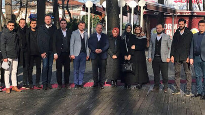 Gençlik Heyeti’nin Konuğu Muzaffer Elmas Oldu