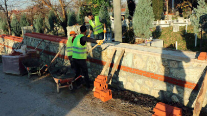 Kocaeli'nde mezarlıklar yenileniyor