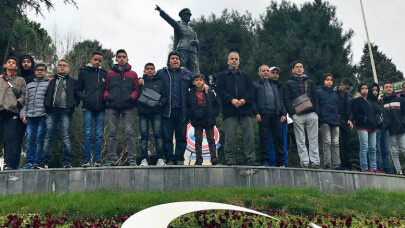 Fas okul takımı, Kocaeli’ni gezdi
