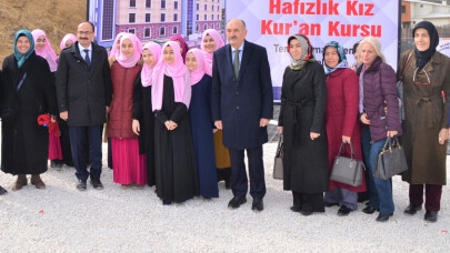 Nene Hatun Kız Kuran Kursunun Temeli Dualarla Atıldı