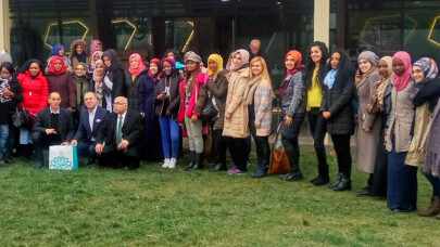Afrikalı öğrenciler Nilüfer’e hayran kaldı