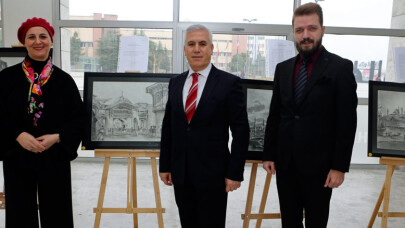 İstanbul eserleri Nilüfer’de sergilendi 