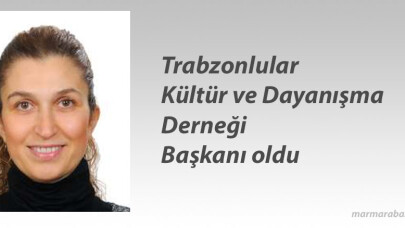 Zeynep Öz derneğin ilk kadın başkanı oldu