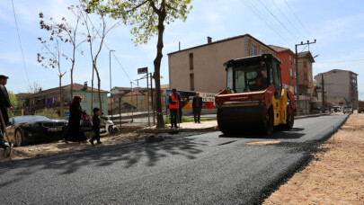 Turan Güneş Caddesi yenileniyor