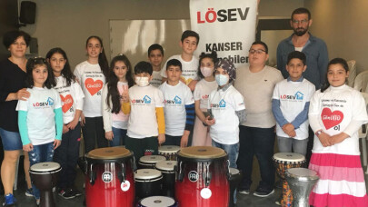 Nilüfer'de çocuklar ritim tuttu