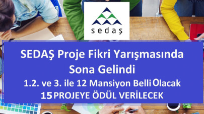 SEDAŞ 3.Proje Fikri Yarışmasında Gözler Ödül Töreninde