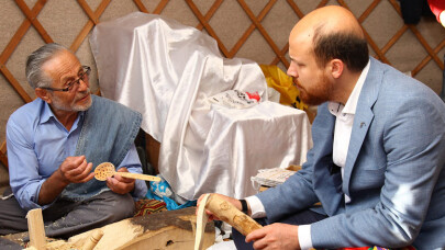 Bilal Erdoğan Sakarya çadırında