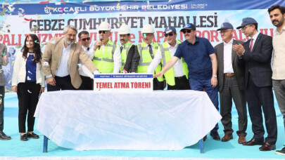 Gebze’de dev spor kompleksi için temel atıldı