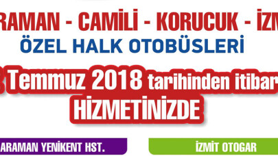 Kocaeli - Sakarya otobüs seferleri 2 Temmuz'da başlıyor