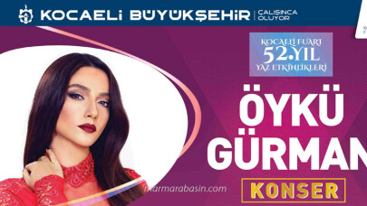 Öykü Gürman konseri ertelendi