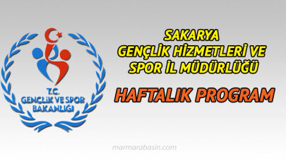 Sakarya GHSİ Haftalık Faaliyet Programı (13-18 Temmuz 2018)